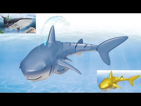 Bring the ocean to your backyard! 🦈 Remote control sharks & whales - RC 18003 RC Swim Animal Series