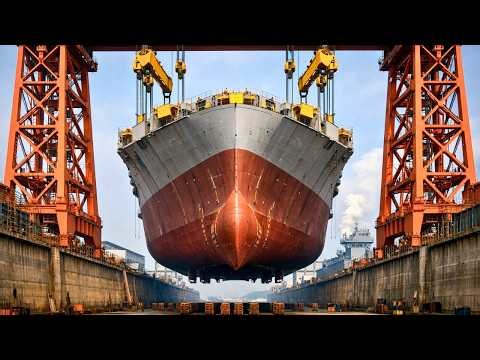 Inside America’s Largest Warship Factory – 41,000 Tons of Naval Power