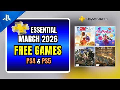 March PS Plus ESSENTIAL Games Revealed – Worth Downloading? (PS4 & PS5)