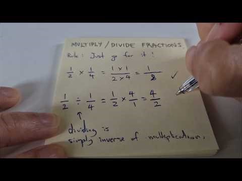 How to Multiply & Divide Fractions (Number Basics)
