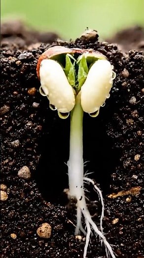 Seed Journey: Watch a Seed Grow into a Plant in 60 Seconds