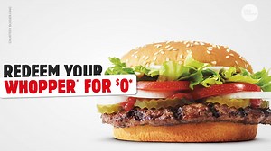 Burger King gives free Whoppers away to students in new promotion