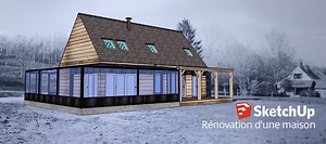 TUTO Formation complète sur la rénovation d'une maison en 3D sous Sketchup sur Tuto.com