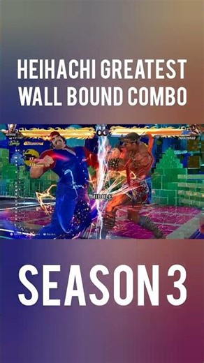 Season 3 Heihachi Greatest Wall Bound Combo Max Damage #season3heihachi #tekken8season3