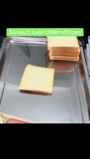 Delicious Sandwich Roll with Orange Sauce Recipe