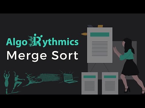 Merge-sort with Transylvanian-saxon (German) folk dance
