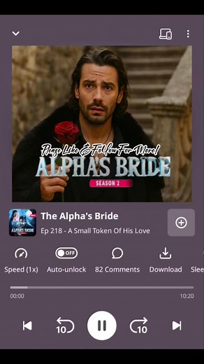 45K views · 1.2K reactions | The Alpha's Bride Episode 218: A Small Token Of His Love #thealphasbride #listentothestory #fypageシ #fyp #listen #storytelling #moongoddess #wolf #bookstory #audiostory | Listen to the Story | Facebook