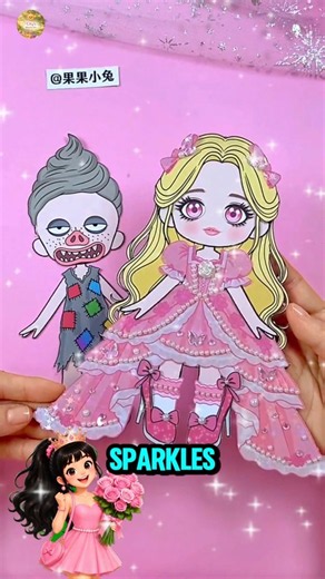 ✨️POV: I Turned My Biggest Haters Into Paper Dolls... #diy #paperdoll #papercraft #pov