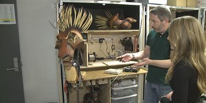 A look at how the puppets are made for Disney's 'The Lion King'