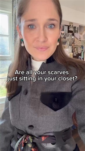 Our Reversible Scarf Belt lets you switch sides, swap scarves, and style it your way, again and again. Loop in your favorite silk. Flip it for a new vibe. Reinvent your outfit in seconds. Shop the must-have accessory. | Sarah Flint | Facebook