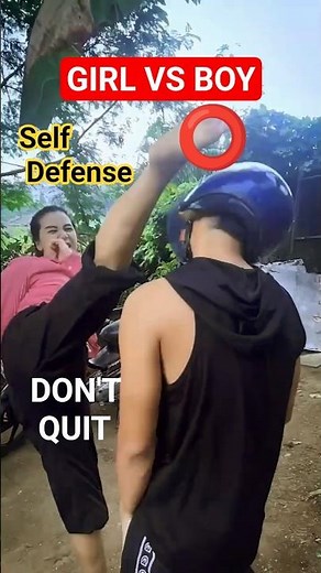 Girl Self Defense Against Boy | Chintya Candranaya Pencak Silat | DON'T QUIT