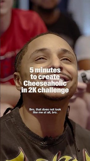 5 minutes to create Cheeseaholic in 2K