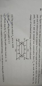 The figure shows one direct path and 4 indirect paths from poin... | Filo