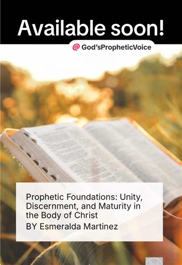 Prophetic lessons level 1 will be out very soon. Not only that but I have a teacher’s handbook to equip you on how to teach on the prophetic as well.