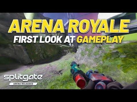 Splitgate Arena Royale IS HERE - Exclusive Gameplay