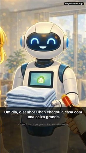 Learn Portuguese: O Robô Ajudante #portuguese #B1