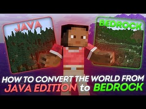 How to Convert the World from Java to Bedrock?