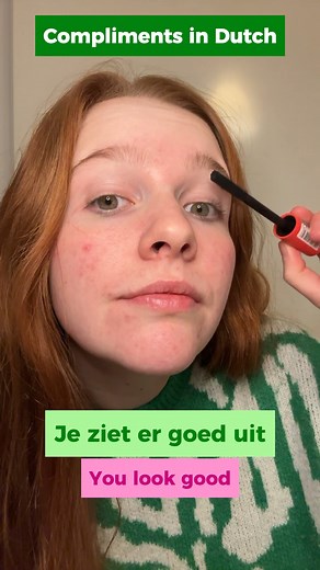 6.7K views · 245 reactions | Het is valentijn! Use these compliments to flirt with a Dutchie.  Want to go all the way in and learn the language of your lover? Reply with "DMA", and start learning Dutch with us! #Dutch #Learndutch #dutchteacher #flemish #dutchforexpats #Belgium #Netherlands #dutchforexpats | Learn Dutch With Yas I Dutch A0-B1 teacher | Facebook