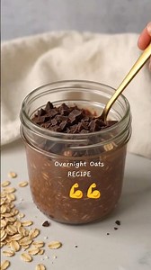 Chocolate Overnight Oats | Healthy Chocolate Overnight Oats Recipe | Chocolate Oats super healthy