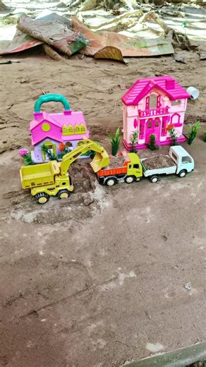 Excavator & jcb sand loading truck tipper#jcb#racing