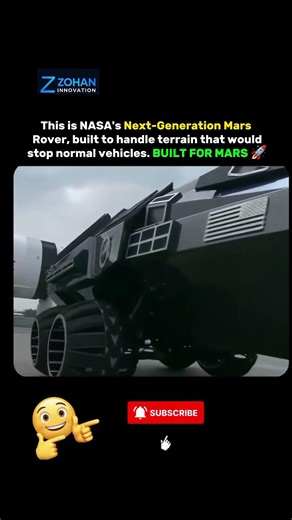 The Next-Gen Mars Rover Built for Extreme Terrain 😳