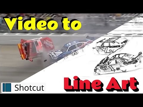 Turn Videos into Line Art with Sketch (Shotcut Tips)