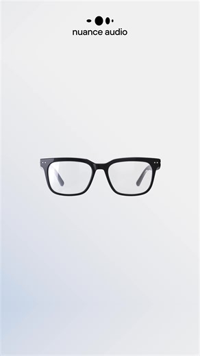Besser hören in lauten Umgebungen mit der All-in-One-Hörbrille von Nuance Audio – bei wahrgenommenem leichtem bis mäßigem Hörverlust. | Nuance Audio