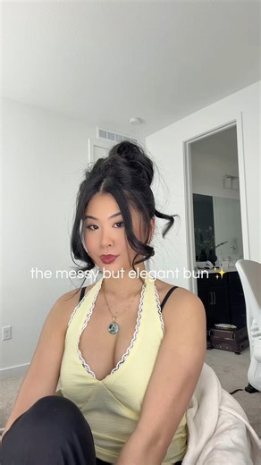 the secret to a messy bun that doesn't look messy #messybun #hairtutorial #easyhairstyles #hairtips