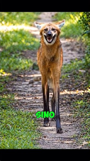 El animal más raro de la selva parece un lobo y un zorro #sabiasque #datoscuriosos