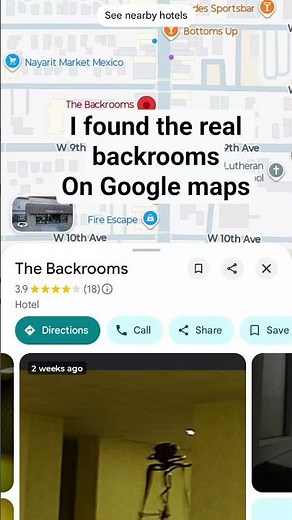 I found the real backrooms on Google maps shocking😱😱😱😱😱😱😱😱😱