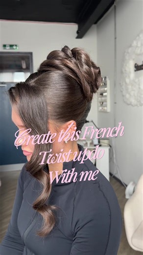 Elegant French Twist Updo Tutorial