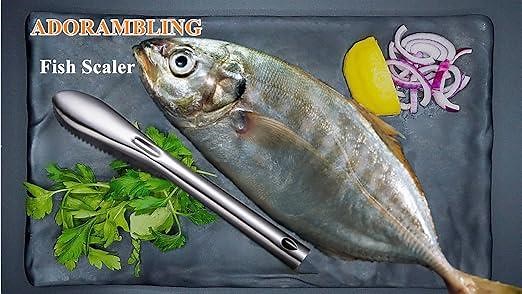 Simple and efficient fish scale removal experience