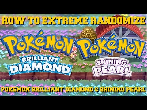 HOW TO EXTREME RANDOMIZE POKEMON BRILLIANT DIAMOND AND SHINING PEARL FOR YUZU EMULATOR!
