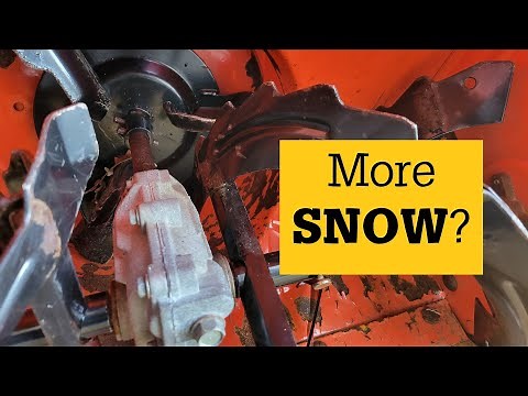 Snow Blowing with Ariens 24 classic snowblower