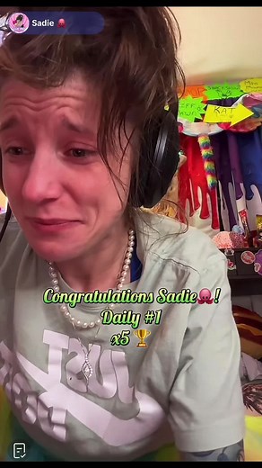 Sadie Celebrates Daily Rank Achievement with Gratitude