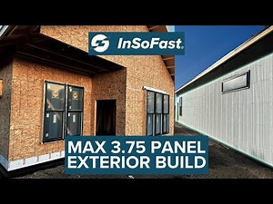 Installing InSoFast Continuous Insulation to Home Exterior