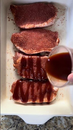 Baked BBQ Pork Chops