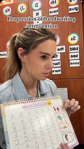 75K views · 503 reactions | Progression of handwriting intervention!...