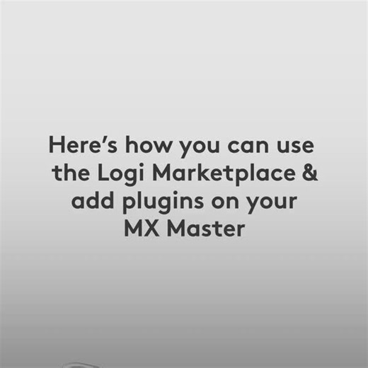 Take your creativity and productivity to the next level with the new MX Master 4. 😎 Inside the Marketplace, you’ll find a range of plug-ins designed to enhance your workflow. Choose from popular options like Lightroom, Photoshop, or Premiere Pro, and install them directly to your MX Master 4. With just a few clicks, you can personalize your mouse to match your creative needs and work smarter than ever. 💪✨ Find out more at: https://bit.ly/4iix8zT | Logitech