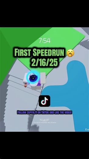 First Speedrun in Tower of Hell