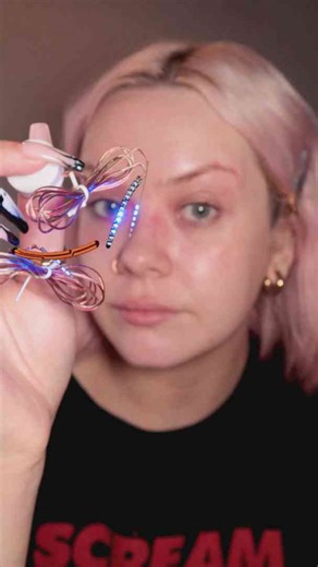 Creative Face Art with LED and Vibrant Colors