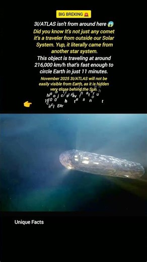 3I/ATLAS The Interstellar object Visiting Our Solar System in 2025 ?😱