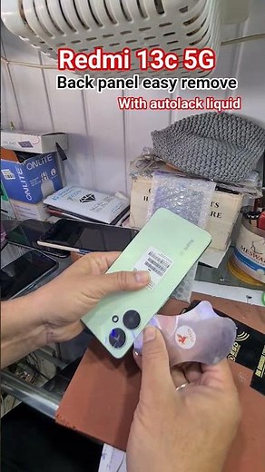How to open redmi 13c 5G back panel/teardown /dissambly #redmismartphone #redmi