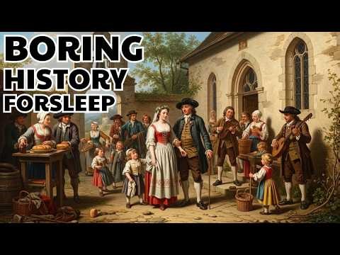 How Did People Endure Daily Life in 18th Century Europe | Relaxing History for Sleep
