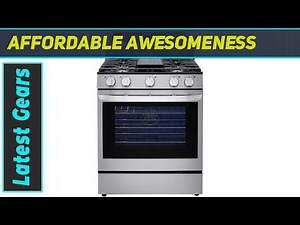 LG LRGL5825F 5.8 Cu. Ft. Stainless Steel Gas Range with Air Fry - The Ultimate Kitchen Upgrade