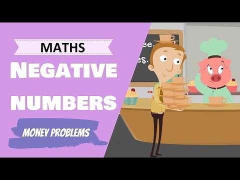 Negative Numbers - Money Problems (6th Class Maths Lesson)