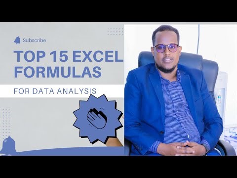 Top 15 Excel Formulas for Data Analysis