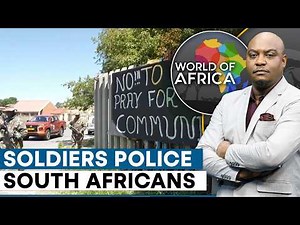 South African Army Arrive in Crime Hotspots to Help Tackle Gangs | World of Africa | WION