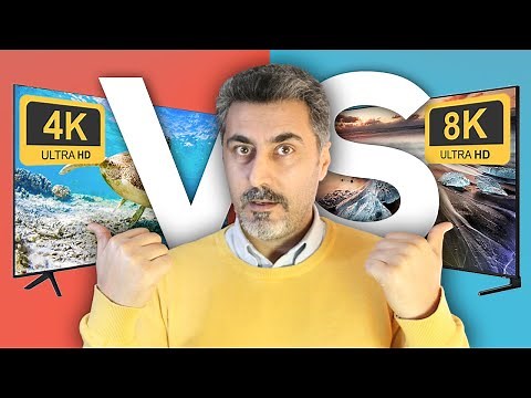 4K vs 8K Comparison / What's the Difference Between 8K and 4K?