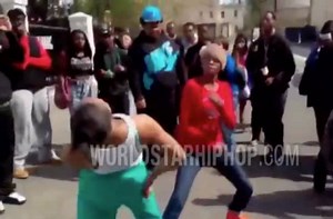 Lean Back: These Females Got An Awkward Way Of Scrapping Up